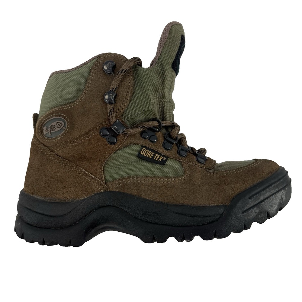 Vasque Skywalk Gore-Tex Hiking Boots Women 6 Brown Leather Waterproof Vintage